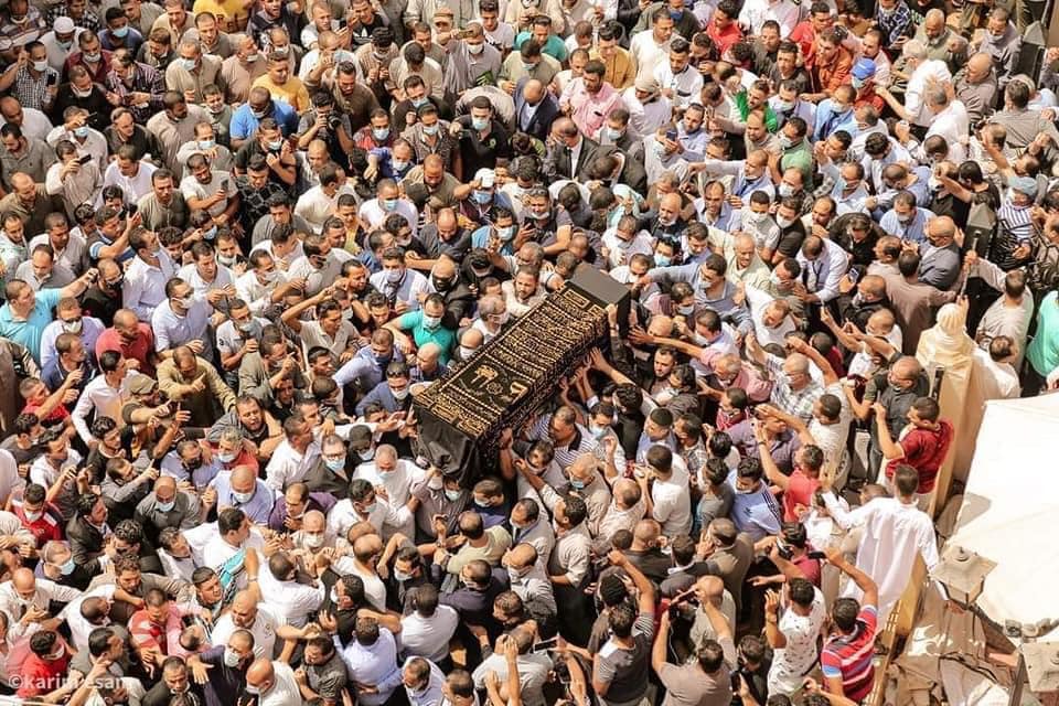 العربي جنازة محمود الآلاف يشيعون